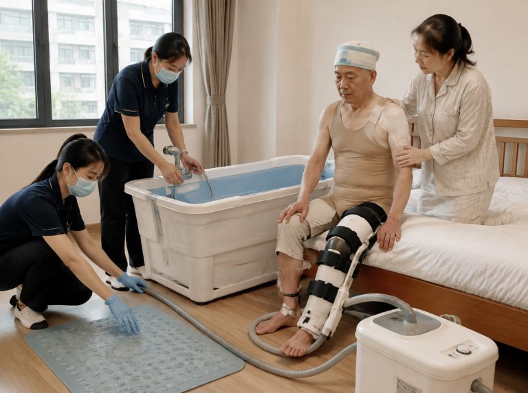 金坛区术后康复居家助浴服务